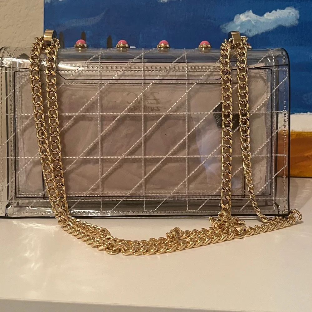 Like new! Zac Posen designer handbag: Rainbow Pearl Lady. - Picture 2 of 5